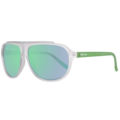 BENETTON  BE921S02 Montures de Lunettes, Vert (Crystl/Green), 61 Homme