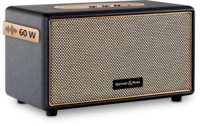 BENNETT & ROSS Bennett & Ross BB-860BK Blackmore Bluetooth haut-parleur Noir