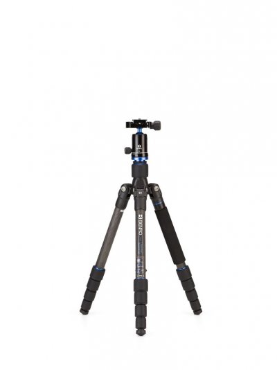 BENRO  Kit tr&eacute;pied carbone FTA18CV0 4 sections Travel Angel + T&ecirc;te VO