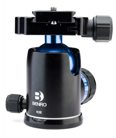 BENRO  V2e Triple Action Ball Head With Pu60 Qr Plate (noir)