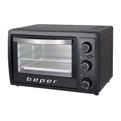 BEPER  90.884 Four Electrique Ventil&eacute; et Accessoires, 1300 W, Noir