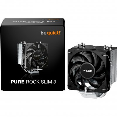 BE QUIET! BeQuiet PURE ROCK SLIM 3 Dissipateur thermique pour processeur avec ventilateur AMD AM4, AMD&reg; AM5