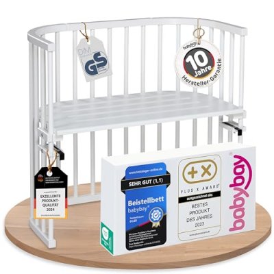 BABYBAY Berceau cododo Original - Laqu&eacute; blanc