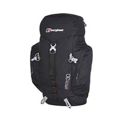 BERGHAUS  Men's Arrow 30 Sac &agrave; dos noir Black/EExtreme Red n/a