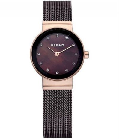 BERING  montre femme, mixte 10122-265 bordeaux, brun
