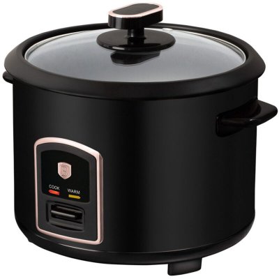 BERLINGER HAUS  - cuiseur &agrave; riz &eacute;lectrique 1,8 l BH-9554 noir rose
