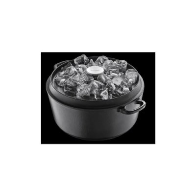 BERNDES  cocotte a r&ocirc;tir avec couvercle specials fonte - &oslash; 20 cm - noir