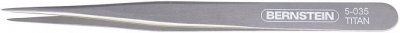 BERNSTEIN TOOLS FOR ELECTRONICS Bernstein 5-035 SMD Pincette en titane tr&egrave;s pointue 120&nbsp;mm