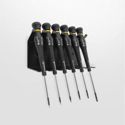 BERNSTEIN TOOLS FOR ELECTRONICS Bernstein Werkzeug 6-630 Lot De 6 Tournevis Conducteurs A T&ecirc;te Hexagonale