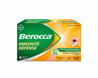 BEROCCA  Immunit&eacute; D&eacute;fense 2 x 28 G&eacute;lules V&eacute;g&eacute;tales