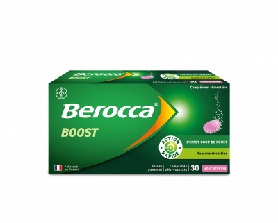 BEROCCA Boost effervescent 30 comprim&eacute;s