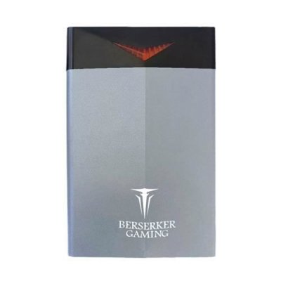 BERSERKER GAMING  BOITIER Externe Gamer GOTHS Silver-Red