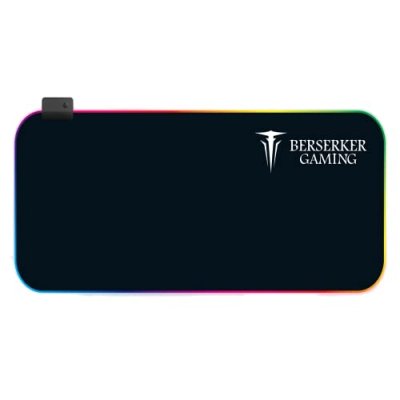 BERSERKER GAMING  Tapis de Souris Gaming THIAZI Extra Large Illu (L 880mm x P 300mm x H 3mm) 
