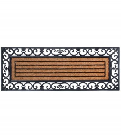 ESSCHERT DESIGN Best For Boots - Paillasson en caoutchouc et coco 120 x 45 cm