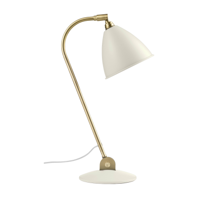 GUBI Bestlite BL2 Lampe de Table&Oslash;16 Laiton/Blanc Mat - 