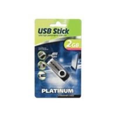 BESTMEDIA  Platinum HighSpeed USB Stick Twister - cl&eacute; USB - 2 Go