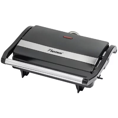 BESTRON  APM123Z Panini Grill Black