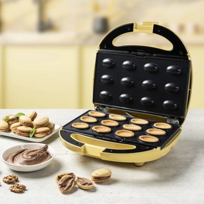 BESTRON  - Appareil &agrave; g&acirc;teaux aux noix ANP801V 850 w Vanille Vanilla
