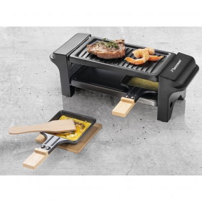 BESTRON  Gril &agrave; raclette ARG150BW 350 W Bois Noir 