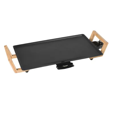 BESTRON  Plaque de cuisson avec poign&eacute;es ABP602BB 48x26 cm 2000 W