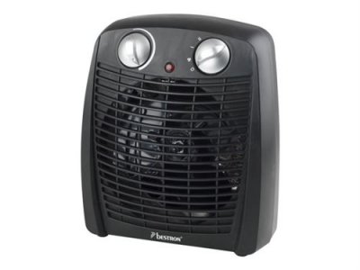 BESTRON  Radiateur soufflant 2 000 W Noir AFH211B