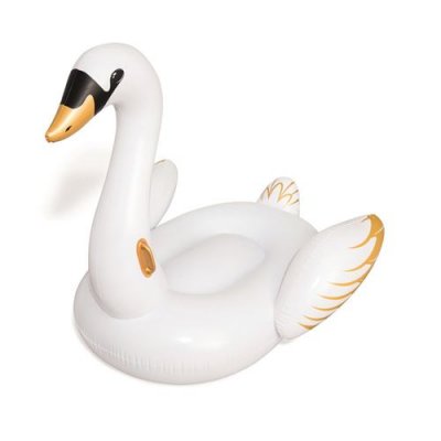 BESTWAY  41120 Bou&eacute;e XXL chevauchable Cygne Luxe 169 x 169 cm