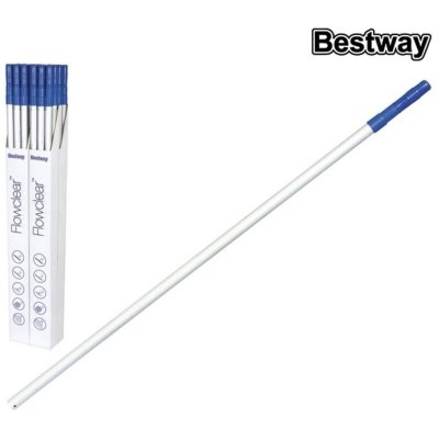 BESTWAY  58279 Manche alu t&eacute;lescopique diam&egrave;tre 30 mm longueur 3,60 m