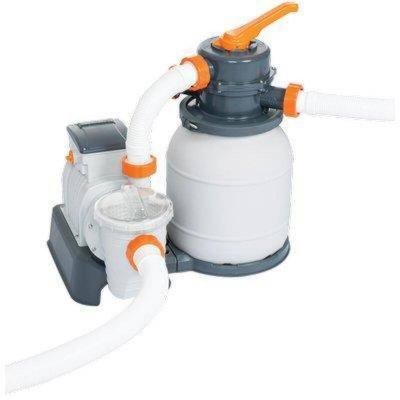 2N Bestway 58497 Filtre &agrave; sable 5,678 m3/h, pompe 230 W, pr&eacute;-filtre Blanc