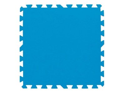 BESTWAY  B&acirc;che de sol de piscine 9 pcs 50 x 50 cm Bleu 14352