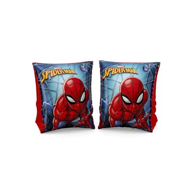 BESTWAY - Brassards Marvel Spiderman, 98001N, Rouge, 23 cm