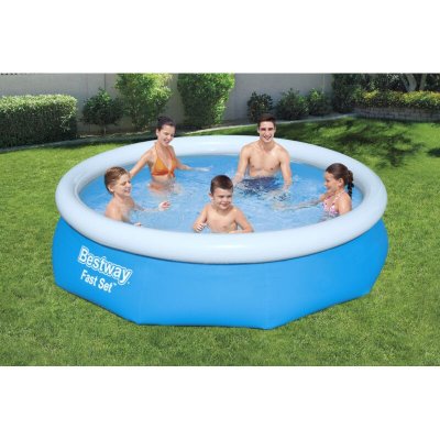 BESTWAY  Fast Set Inflatable Pool 305 X 76 Cm Bleu 305 x 76 cm