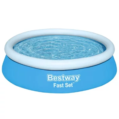 BESTWAY  - Fast Set Pool 183 cm - Blauw
