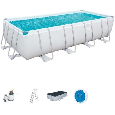 BESTWAY  - Piscine Hors-Sol 56466 Rectangulaire 549 x 274 x 122 cm