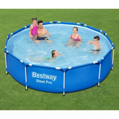 BESTWAY  - Piscine Hors-sol Tubulaire Steel Pro 305x76 cm