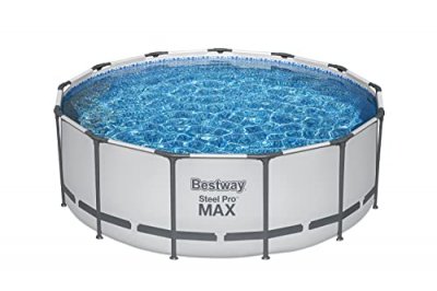 BESTWAY  Piscine tubulaire Steel Pro Max ronde 3,96 x 1,22 m - 