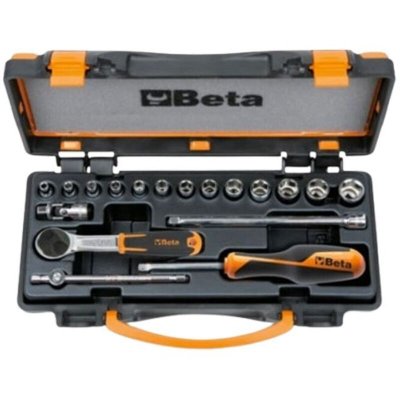 BETA  Tools Jeu de douilles et de cliquet 18 pcs 900/C13-5 009000953