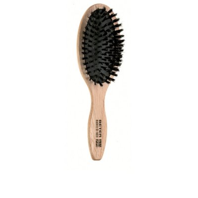 BETER  Cepillo Neum&aacute;tico P&uacute;as Mixtas Mango Madera Oak Brosse &agrave; Cheveux