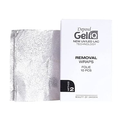 BETER  Depend Gel Iq Strips pour dissolvant pour vernis &agrave; ongles 10