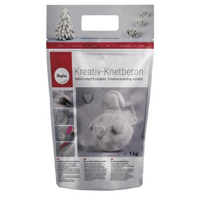 RAYHER B&eacute;ton cr&eacute;atif &agrave; modeler  - 1 kg -  - couleur variant