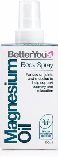 BETTERYOU Better You Huile Corporelle au Magn&eacute;sium en Spray 100ml