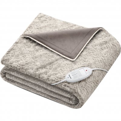 BEURER  Couverture &eacute;lectrique lavable Soft Touch hd 75 nordique