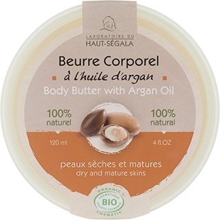 LABORATOIRE DU HAUT SEGALA Beurre Corporel Huile D'argan 120 Ml - Peaux S&egrave;ches Et Matures