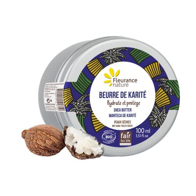 FLEURANCE NATURE Beurre de Karit&eacute; bio 100ml Peaux s&egrave;ches 