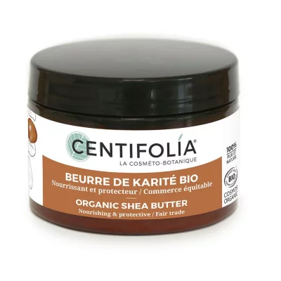 CENTIFOLIA Beurre de karit&eacute; biologique et &eacute;quitable 