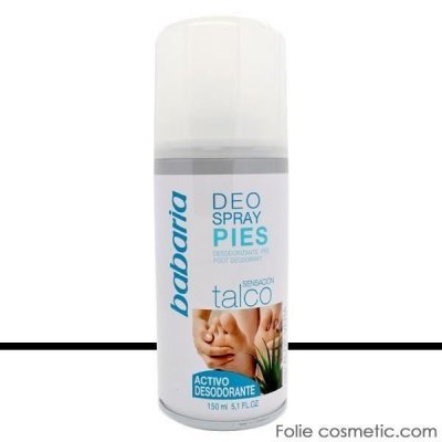 BABARIA Beverly Baba Spray D&eacute;odorant pour les pieds sans gaz 150ml