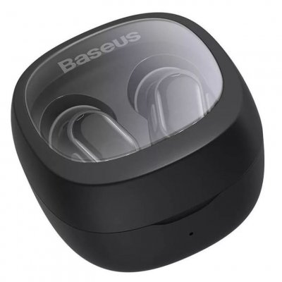 BASEUS Bezdr&aacute;tov&aacute; sluch&aacute;tka  Bowie WM02 TWS, Bluetooth 5.0 (&ecirc;ern&aacute;) OS
