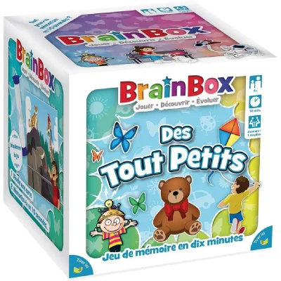 ASMODEE Bezzerwizzer Studio BrainBox : Des tout petits (Refresh)- - Jouet &eacute;du
