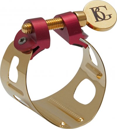 BG FRANCE Bg Duo - Ligature Pour Saxophone Soprano Incurv&eacute; - Or