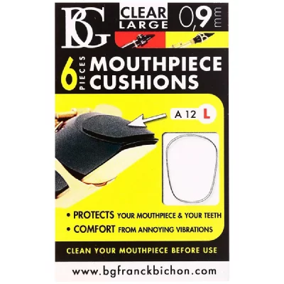 BG FRANCE  PASTILLES PROTEGE BEC TRANSPARENT LARGE 09MM x6