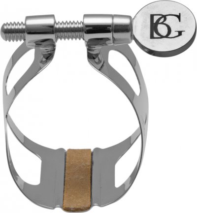 BG FRANCE Bg L90 - Ligature Tradition Plaqu&eacute;e Argent - Clarinette Basse